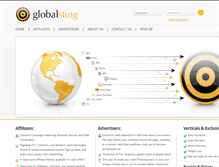 Tablet Screenshot of globalsting.com